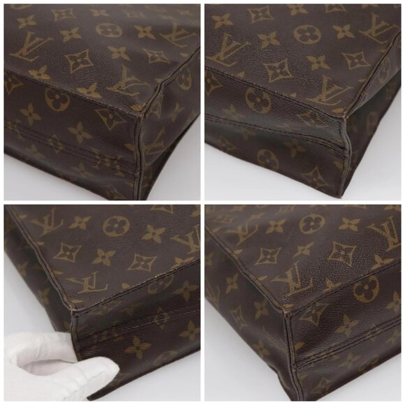 LOUIS VUITTON Monogram Sac Plat Hand Bag - Picture 16 of 16